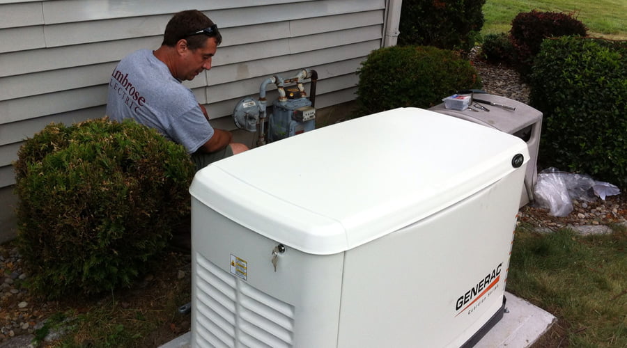 Installing Generator Ambrose Electric